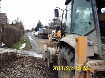 Z1 Budowa kanalizacji sanitarnej we wsi Czarnochowice (04.02.2011)