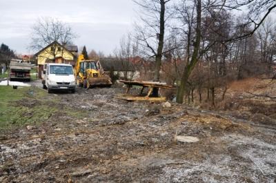 Realizacja KONTRAKTU 4 - Z9 - Budowa kanalizacji sanitarnej we wsi Zabawa (4.02.2013 r.)
